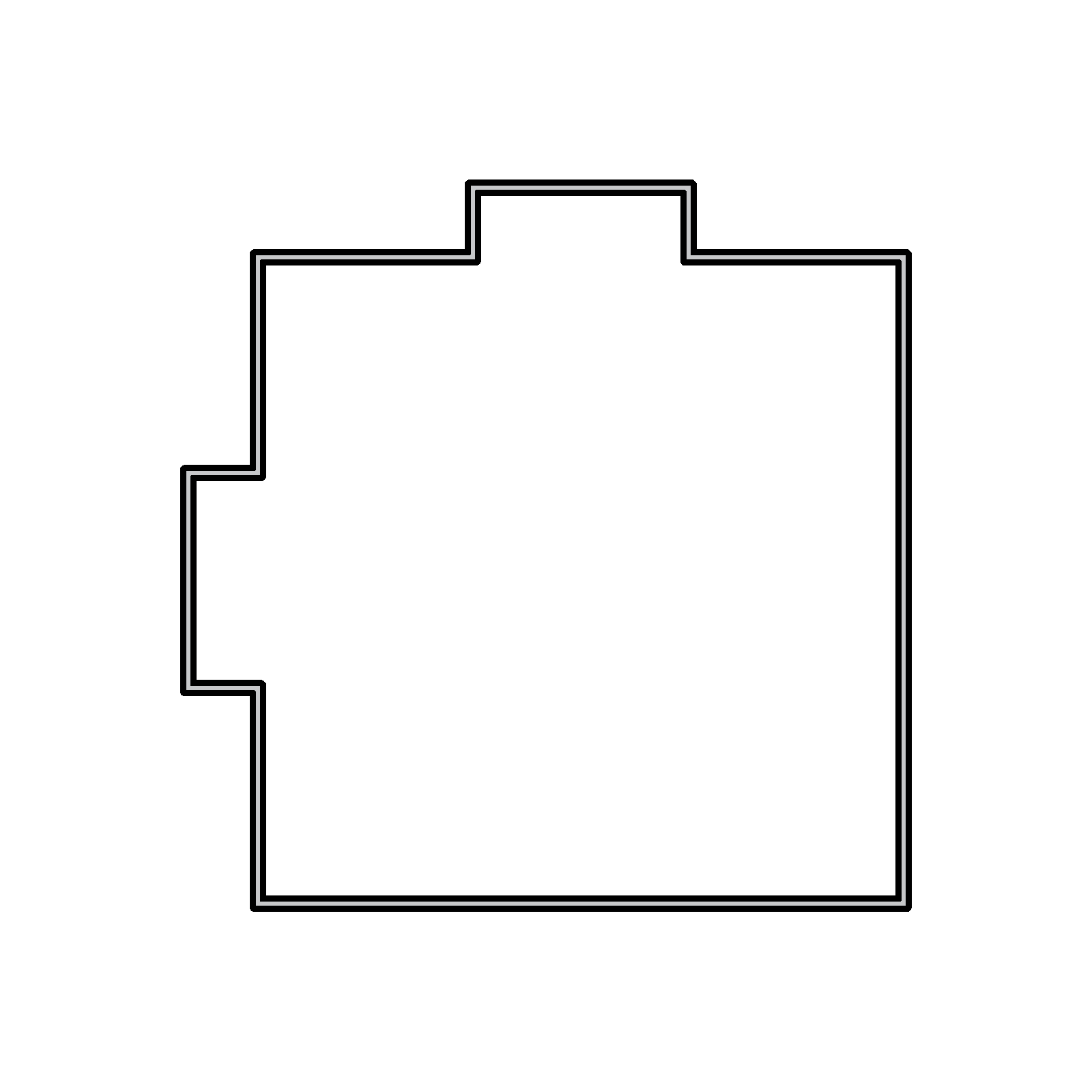 2WCP - 2 Way Corner Post Profile